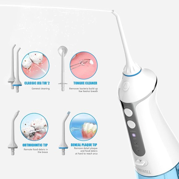 For parts - Not working - TUREWELL Water Flosser Dental Oral Irrigator - 300ML P - Picture 5 of 5
